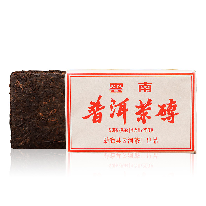 250g云南普洱熟茶砖