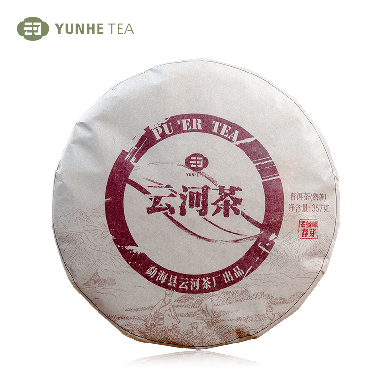 云河茶老曼峨春芽357g